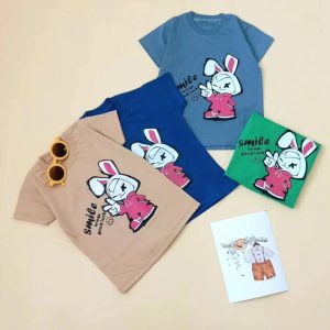 تیشرت بچگانه طرح خرگوش 2 تا 3 سال کد 11504