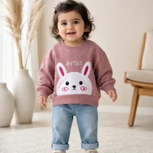 بلوز دورس دخترانه خرگوش 6 ماه تا 2 سال کد 12101