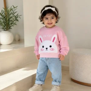 بلوز دورس دخترانه خرگوش 6 ماه تا 2 سال کد 12101