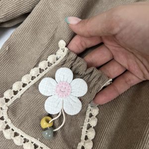 پیراهن سارافن مخمل کبریتی دخترانه 1 تا 4 سال کد 11903
