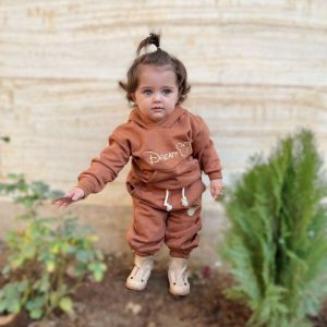 هودی شلوار داخل کرکی بچگانه 6 ماه تا 4 سال کد 12205