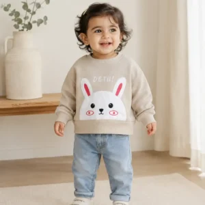 بلوز دورس دخترانه خرگوش 6 ماه تا 2 سال کد 12101