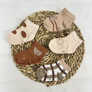 جوراب نوزادی نیم ساق تا ۲ سال