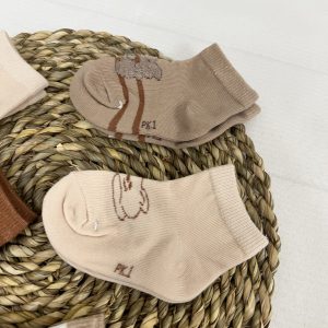جوراب نوزادی نیم ساق تا ۲ سال