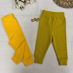 شلوار کشبافت پنبه بچگانه 1 تا 6 سال کد 11806