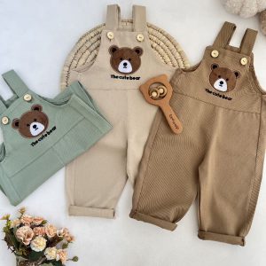 بیلر بچگانه کتان پنبه 6 ماه تا 2 سال کد 11803