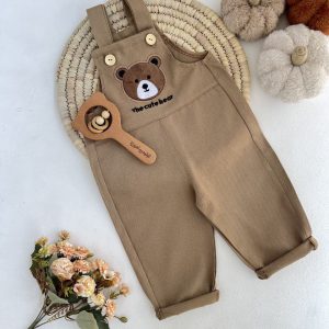 بیلر بچگانه کتان پنبه 6 ماه تا 2 سال کد 11803