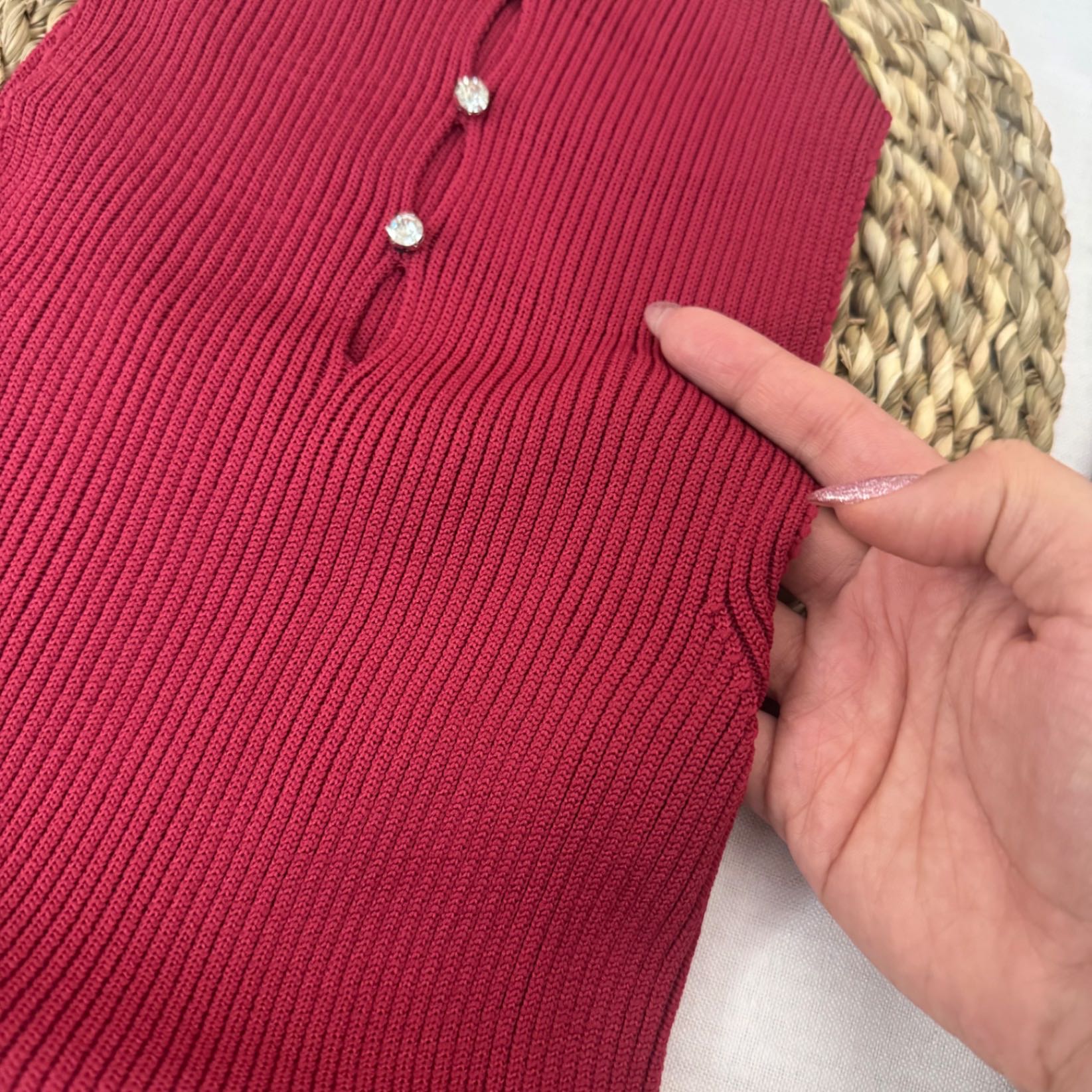 تاپ پنبه کبریتی زنانه فری سایز