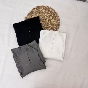 تاپ پنبه کبریتی زنانه فری سایز