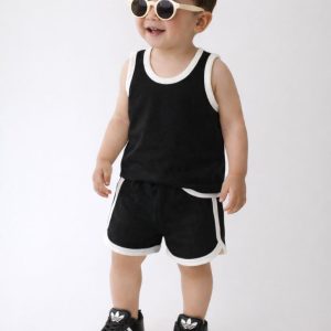 تاپ شلوارک بچگانه 6 ماه تا 2 سال کد 11306