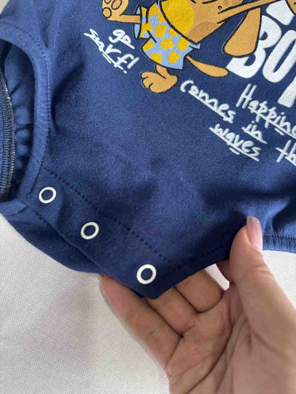 بادی آستین کوتاه بچگانه 9 تا 36 ماه کد 11125