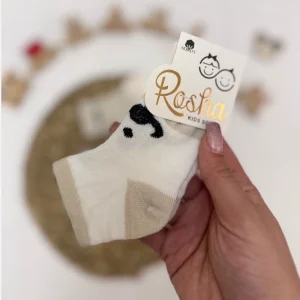 جوراب نیم ساق بچگانه طرح دار کد 12515
