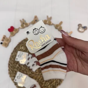 جوراب نیم ساق بچگانه طرح دار کد 12515