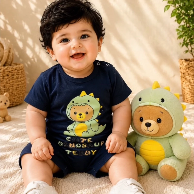 رامپر بچه گانه حیوانات نوزادی تا 36 ماه کد 11612
