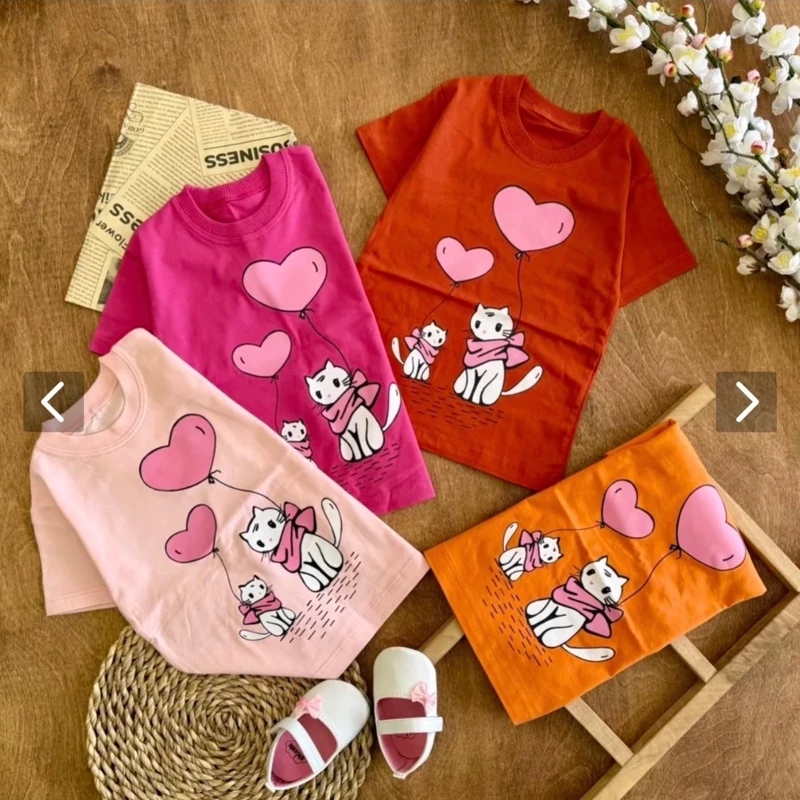 تیشرت دخترانه 1 تا 5 سال کد 11509