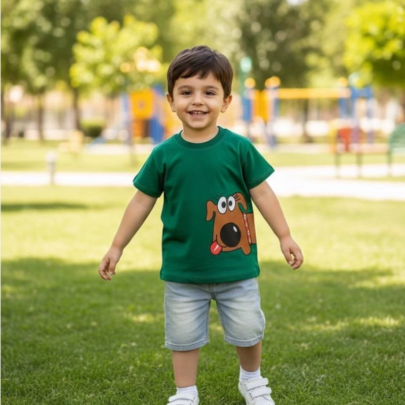 تیشرت پسرانه اسپرت 1 تا 4 سال کد 11511