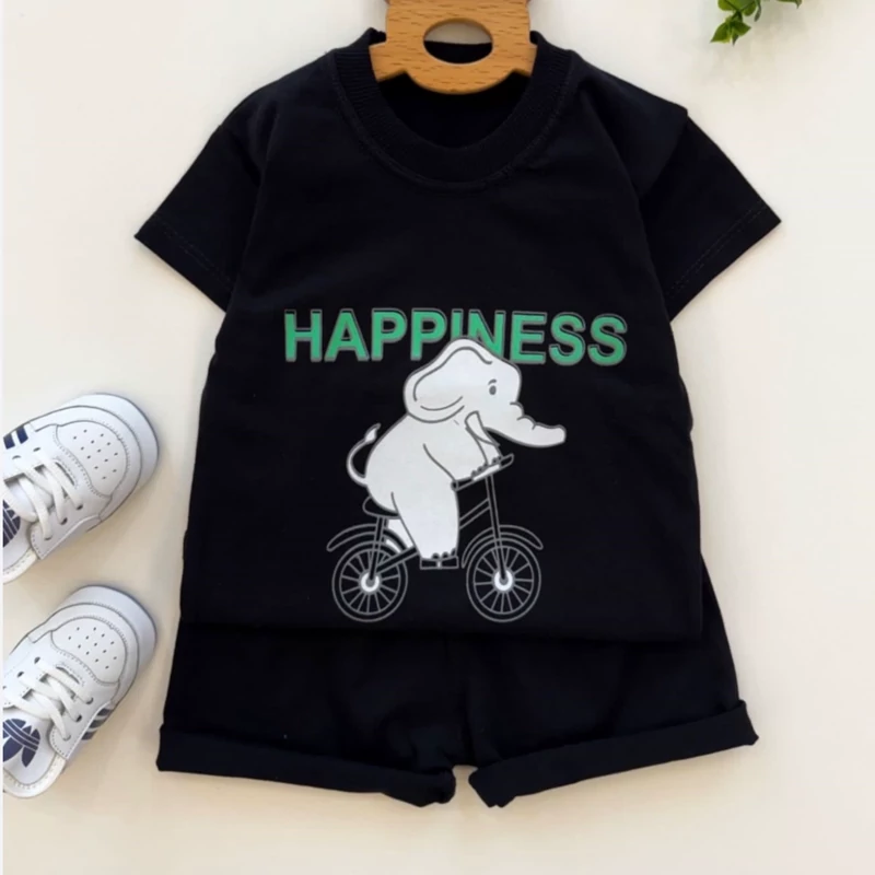 تیشرت شلوارک بچه گانه 1 تا 4 سال کد 11422