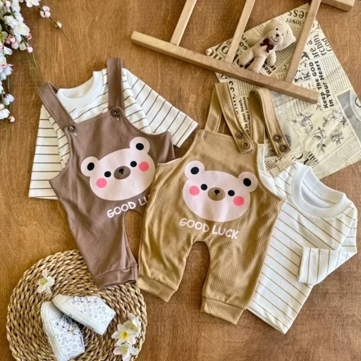 بیلر و بلوز بچگانه موش نوزادی تا 18 ماه کد 12019