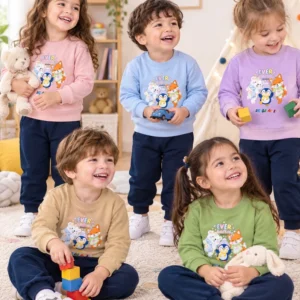 بلیز شلوار حیوانات 1 تا 3 سال کد 12024