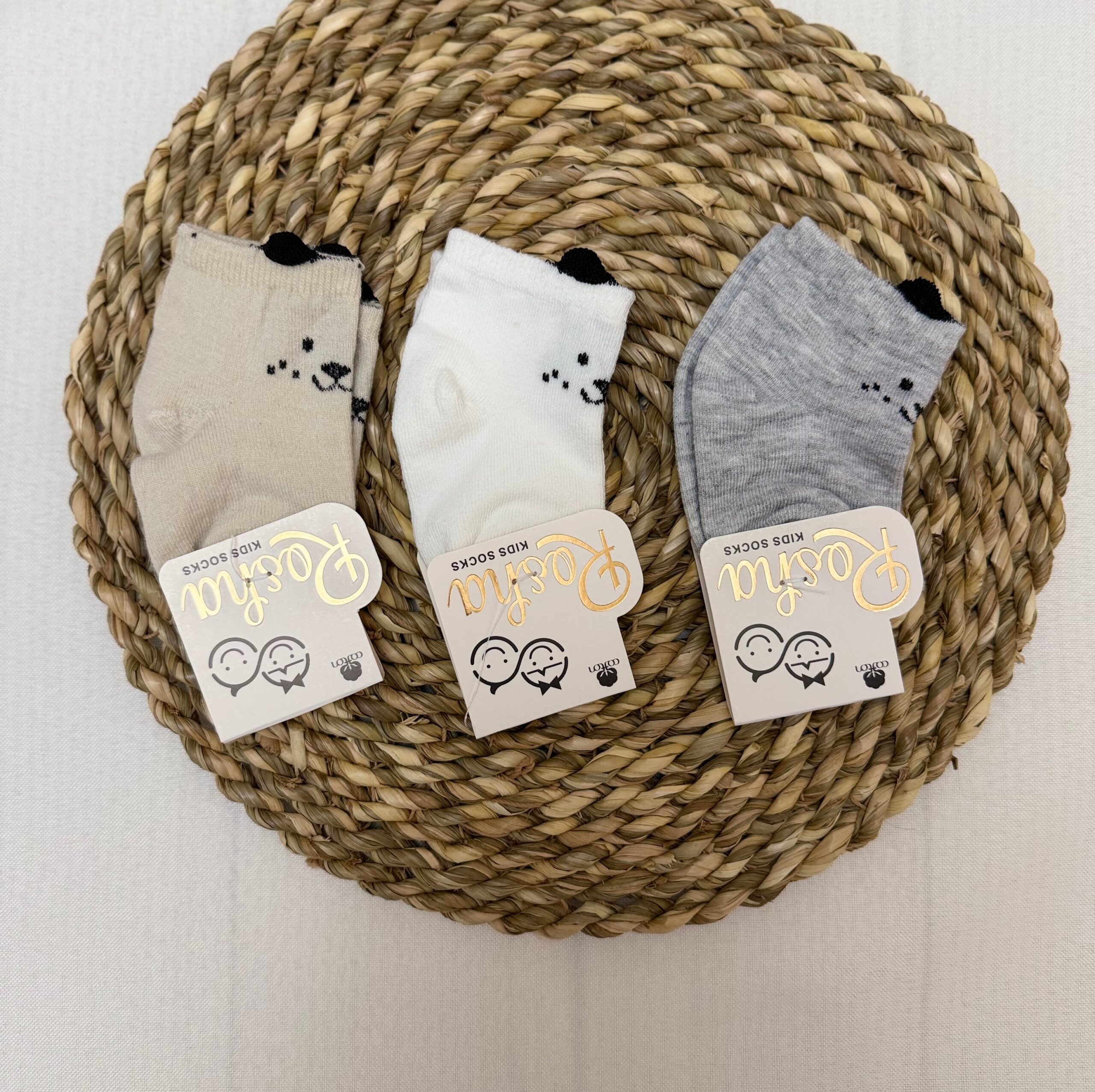 جوراب بچه گانه گوش دار 1 تا 2 سال کد 12521